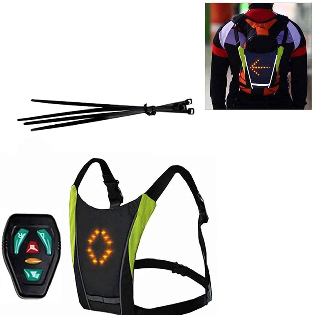 Gilet réfléchissant, lumière de sécurité exécutant gilet de vitesse réfléchissant, sécurité nocturne à haute visibilité réflecteur réglable, léger et résistant aux intempéries for le jogging et le cyc