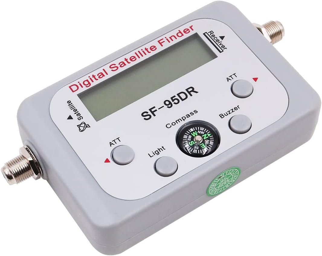 LCD Display Digital Satellite Finder Meter Satlink Receptor TV Signal Receiver Sat Decoder Satfinder Compass FTA TV BOX