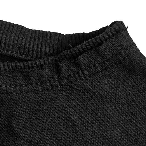 Amplified Camiseta de la Banda de Aniversario - 50 Años ACDC - History Back Print, Negro, L