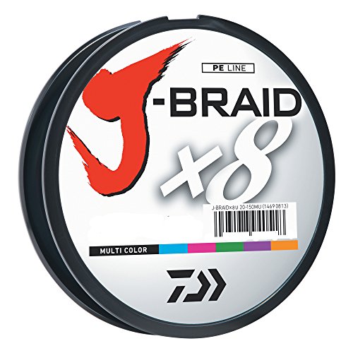 Daiwa J-Braid tresse ronde 8 brins de 500m pour la peche