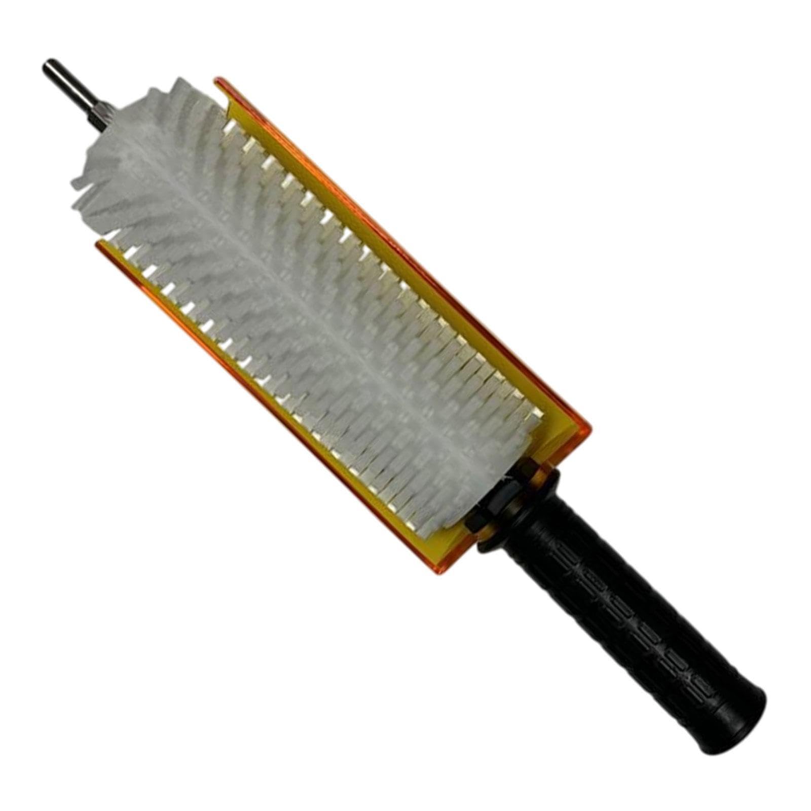 Oshhni Kit di Copertura per Manico Spazzola per Spazzola per sciolinatura Spazzola a Rullo Portatile Manutenzione Snowboard Spazzola Professionale