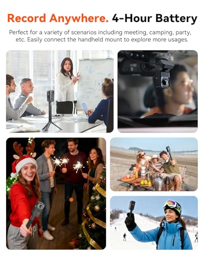 Image of Vantrue E360 ACE All Channel Dash Cam, 585, STARVIS 2, Front Inside Rear Full Coverage Dashcam with Selfie Stick Tripod, Fisheye, Dual IR Night Vision, Action Camera, Voice Control, GPS, Support 1TB