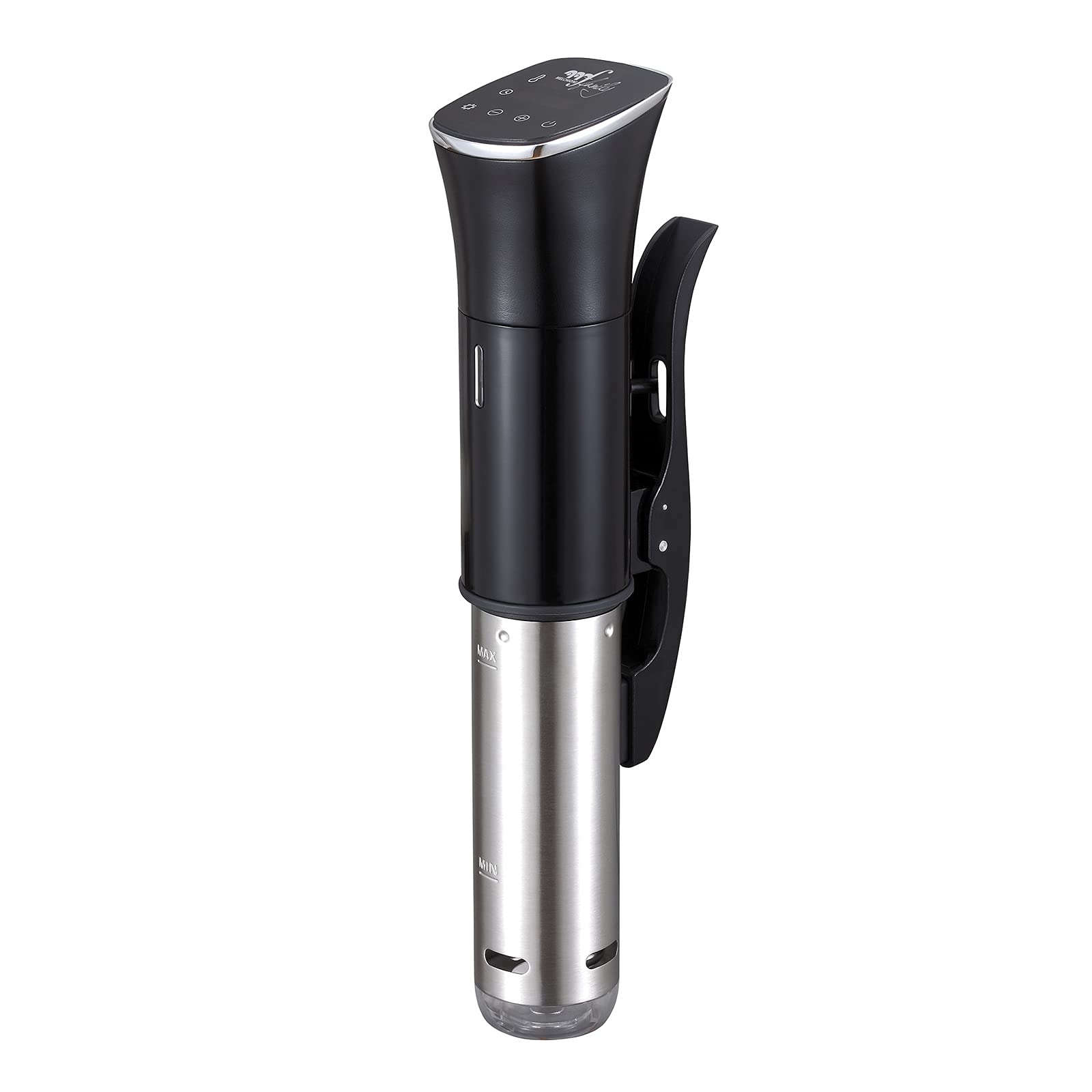 Melchioni Family | Sous Vide Roner SOUSY, Cocción al vacío y a baja temperatura, 1200W, Temperatura regulable: 25-90°C, para recipientes de 6-15 litros, Incluye bomba de vacío manual y 10 bolsas