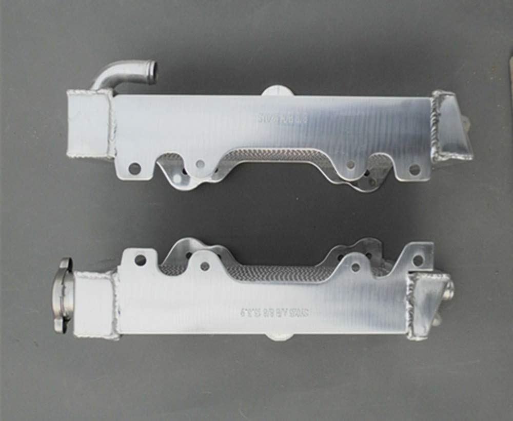 GPI Racing Radiador de aleación de aluminio compatible con YZ 125 YZ125 1996-2001 1997 1998 1999 2000