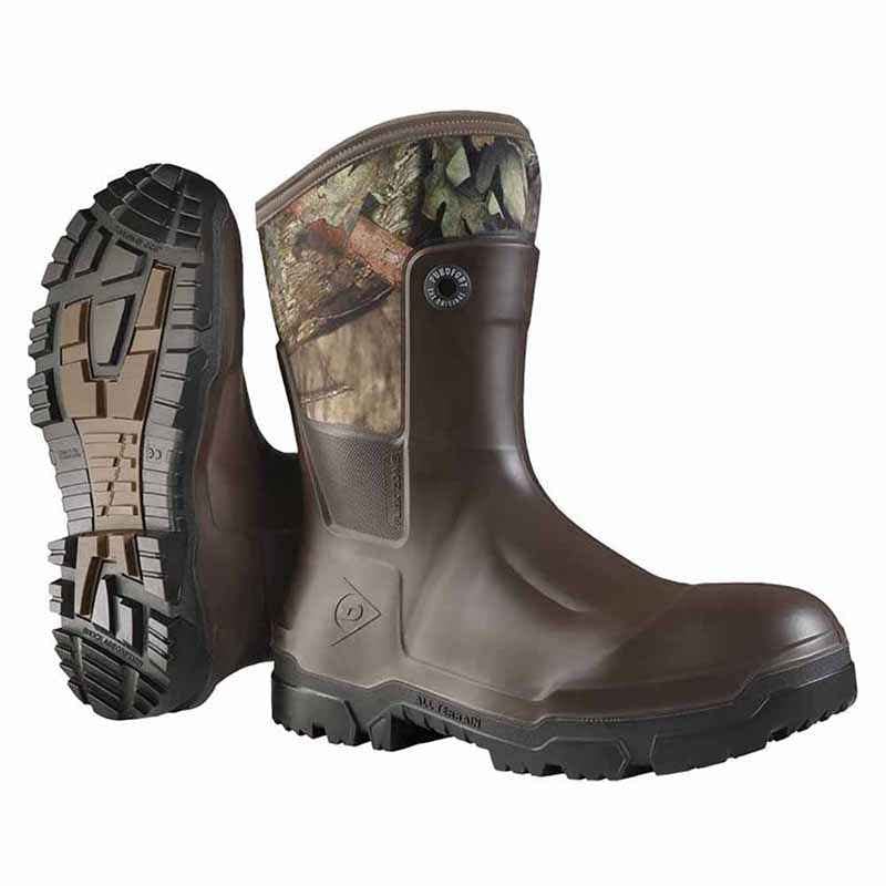 Dunlop Protective Footwear Botas unisex Snugboot de media pantorrilla, marrón oscuro/negro, talla 43, Marrón oscuro y negro, 47 EU