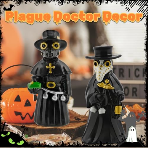 Figuritas de resina pintadas a mano para decoración de Halloween miniatura 3