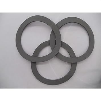 Bageshwar Balaji 3Pcs Replacement Rubber Sealing Gasket O Ring Seal for Juicer Ice Crushing Crusher Blend