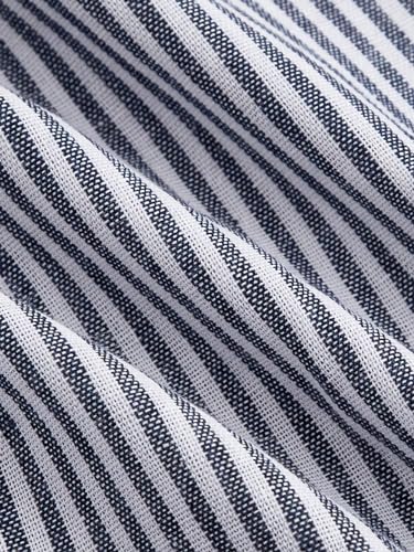 Womens Classic Casual Pants Casual Striped Wide Leg Pants With Drawstring Waist4