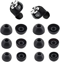 Eartips Eartips Eartips AVIOT Compatible with TE-D01v / TE-D01q2 / TE-J1/ TE-D01gs / TE-D01d, Earfun Air Pro 3 etc. Internal Diameter 0.18 inch (4.5 mm) Earbud Earbud (713AB) 6 Pairs 12 Pieces