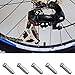 Hbaebdoo 450Pcs Cable End Cap, Aluminum Mountain Bicycle Cap End Tips Crimp
