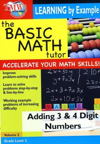 Basic Math Tutor Adding 3 & 4 Digit Numbers [Edizione: Regno Unito]
