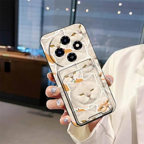Phone Case Compatible with Oukitel C5 2025, Cartoon Card bag Soft case Cover Card sleeve Silicone TPU Full wrap Durable Shockpro