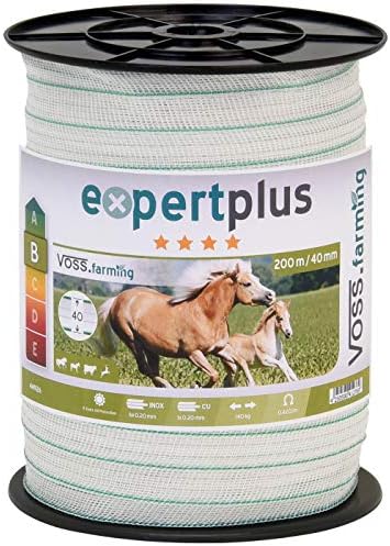 Nastro Recinzione Elettrica - Acciaio Inox, 200m X 20mm, Per Animali