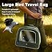 halinfer Bird Carry Carrier to Transport Large Size Parrot, Portable Bag with Metal Tray and Grid for Medium and Large Birds Like African Grey, Long Tail Cockatiel and Parrot