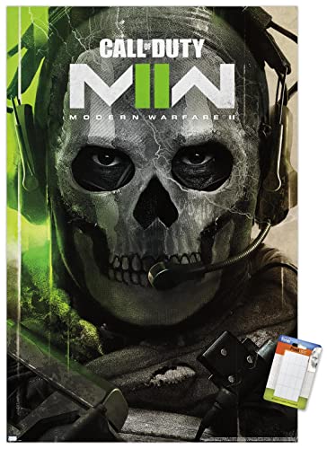Call of Duty: Modern Warfare 2 - Key Art Wall Poster, 22.37" x 34.00", Poster & Mount Bundle
