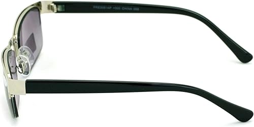 Miniatura 9 de Gafas de lectura progresivas rectangulares de metal sin línea Gafas de sol al aire libre del lector trifocal