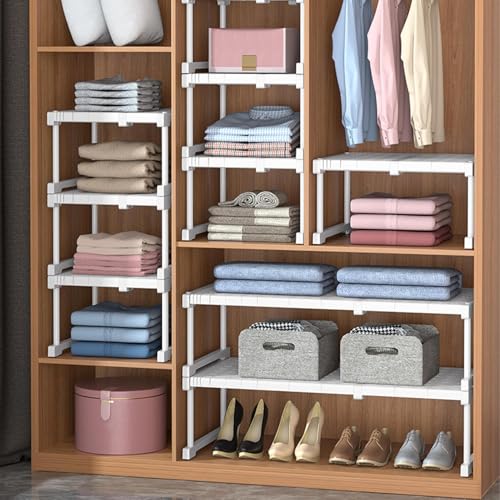 Étagère de cuisine extensible pour optimiser vos placards de maison