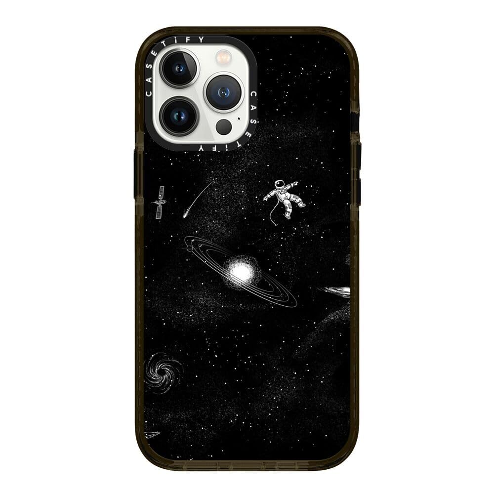Coque Impact iPhone 13 Pro Max CASETiFY Gravity 3.0 Noir Transparent - 8