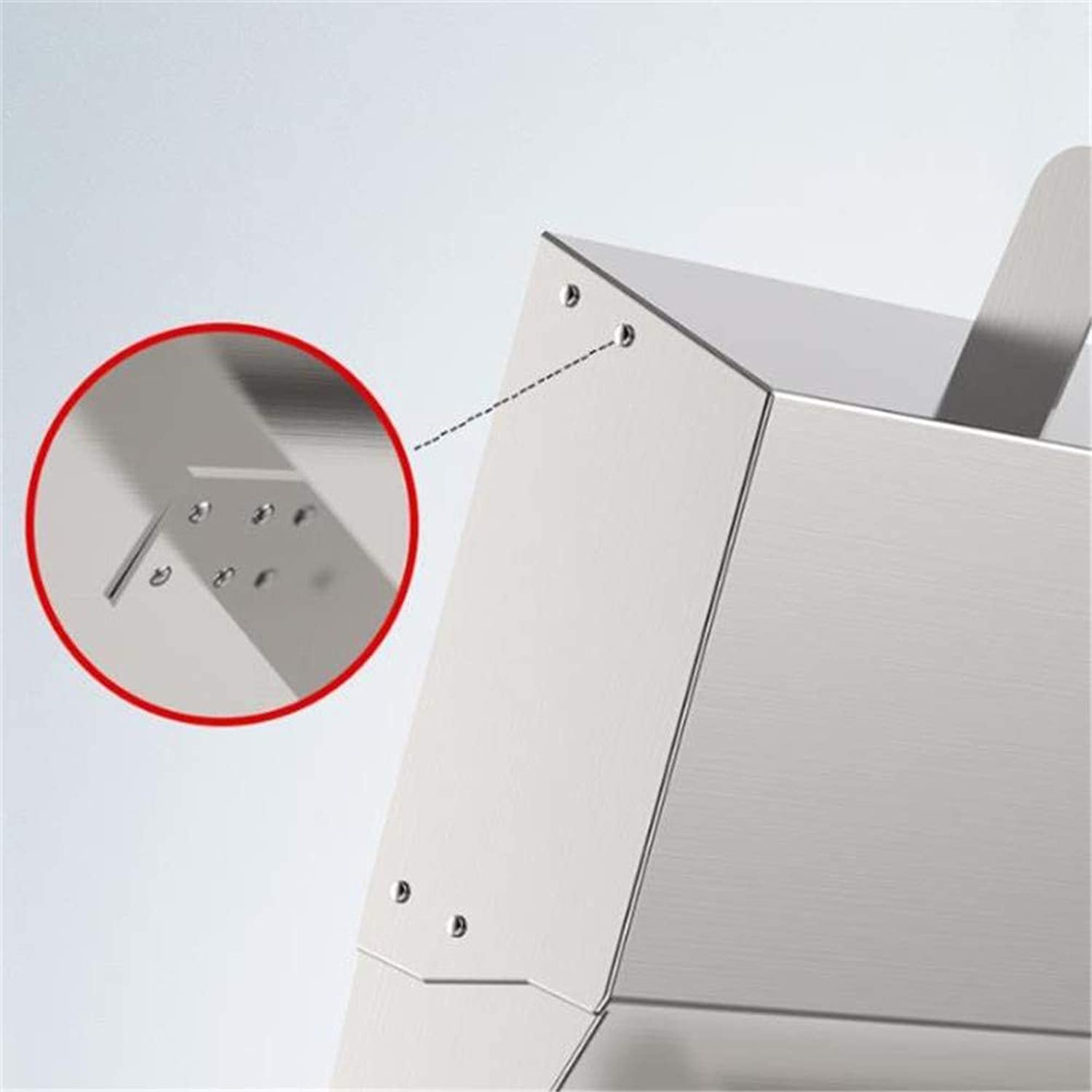 Cazzuola per Intonacare Cemento in Acciaio Inox Doppia Impugnatura