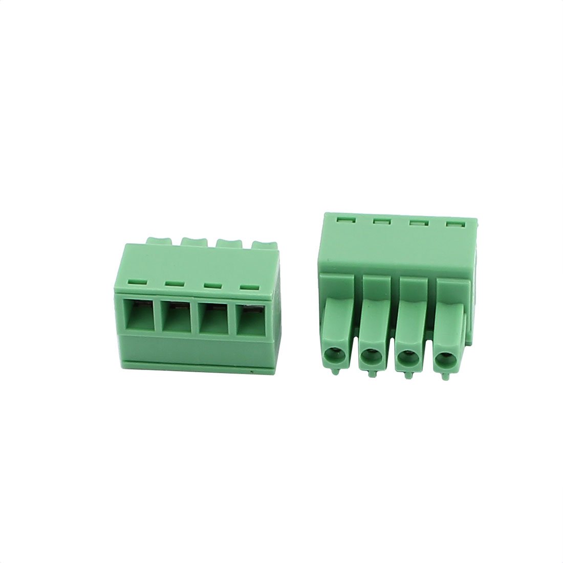 Sourcingmap Lot de 20 300 V 2edgk 3.81 mm Pas 4 broches PCB Vis bornier connecteur