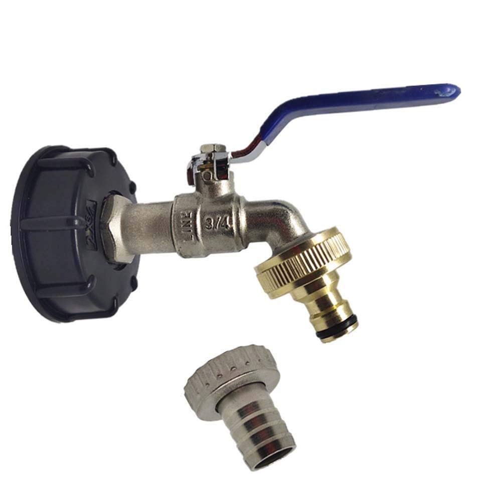 Do złączy domowych do ogrodu Irr 3/4 Cal Adapter Adapter kran drut IBC Adapter zbiornika Tap wymiana złącza montaż zaworu