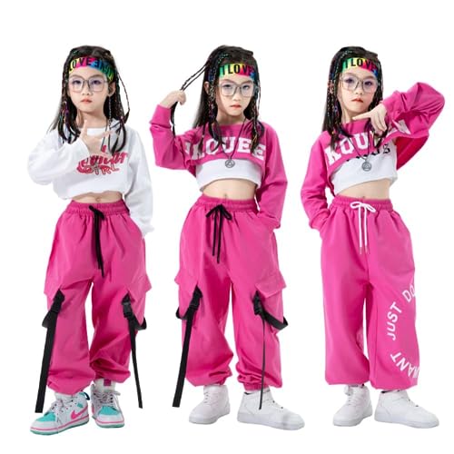 [BEYLOR] �L�b�Y �_���X�ߑ� �ւ��o�� ���̎q �q�b�v�z�b�v �Z�b�g�A�b�v �p�[�J�[ ���� �J�[�S�p���c �X�g���[�g �`�A�K�[�� �`�[���_���X �W���Y�_���X�ߑ� �����c ���t�� ���K�� �C�x���g �c�̕� �X�e�[�W�ߑ�(3�_�Z�b�g�m���[�Y),120c