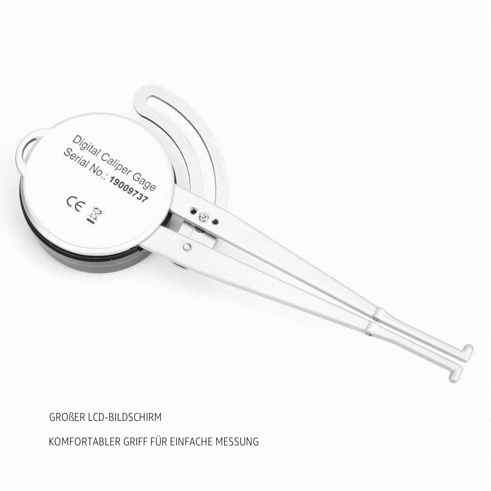 Elektronischer digitaler interner Messschieber 12,7~165 mm x 0,1 mm Innendurchmesser Messgerät
