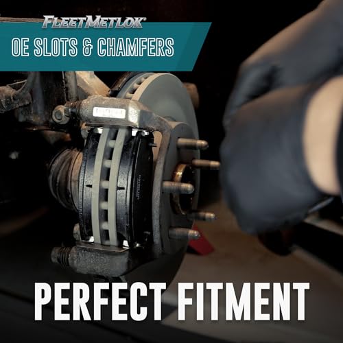 Image of Bendix Fleet Metlok MKD1083FM Semi-Metallic Front Brake Pads for Ford F-150 2009-2004, Lobo 2005-2004