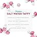 Sweet Candy Company Salt Water Taffy Individually Wrapped- Salt Water Taffy Candy Bulk, Old Fashioned Cinnamon Flavor, Soft & Chewy, Single Flavor Assortment, Gluten Free - 3 lb Bag, Cinnamon Flavored