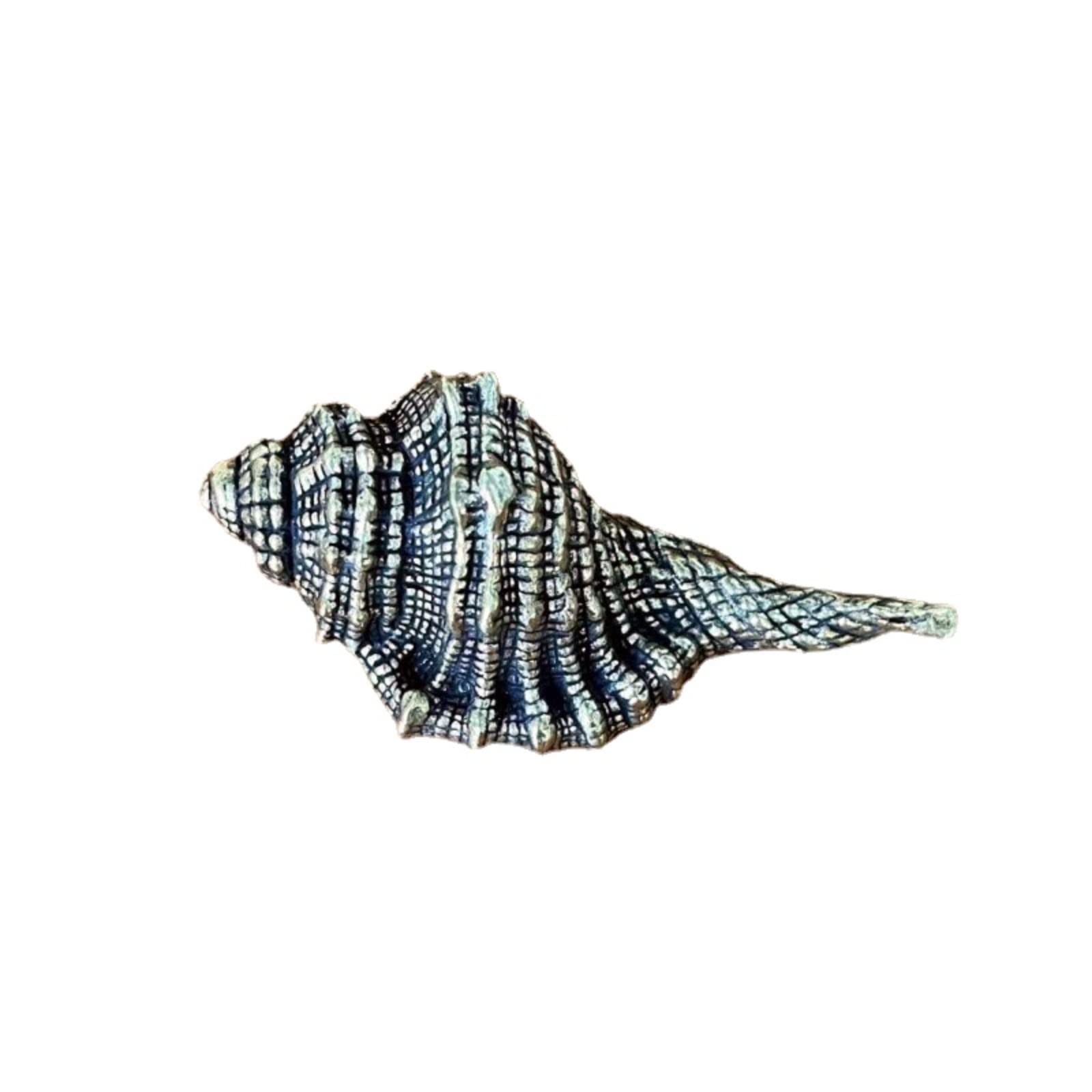NGDFGR Exquisite Brass Seashell Sculpture For Home And Office Decor, Desktop Decoration, Paperweight, Sandpit Decoration, Stress Relief Toy