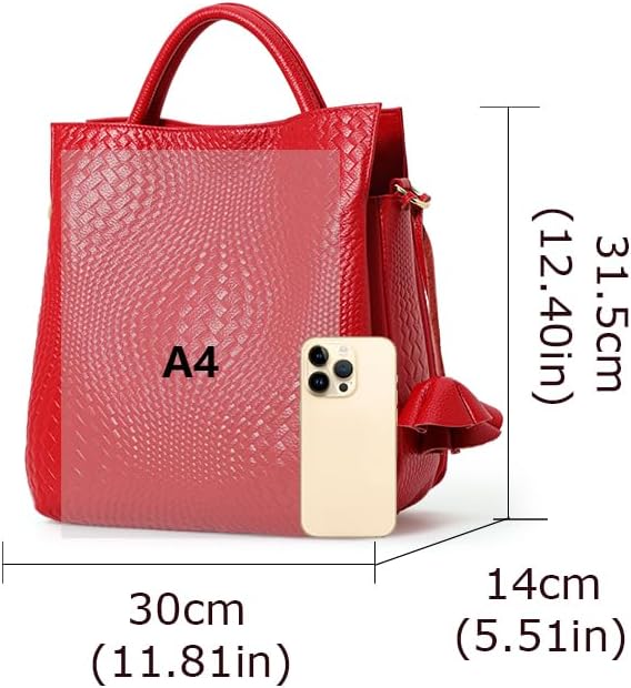 Genuine leather women's 2025 handbag women's large versatile shoulder atmospheric cowhide mother crossbody bag - Image 7