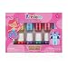 Airdom Non Toxic Kids Nail Polish Set for Toddler Water Based Peel-Off odorless Quick Dry Natural, Gifts for Girls (11 Colors + 1 Coat)