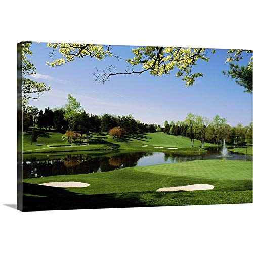 Golf Course, Congressional Country Club, Canvas Wall Art Print, Photography Artwork #TOP20