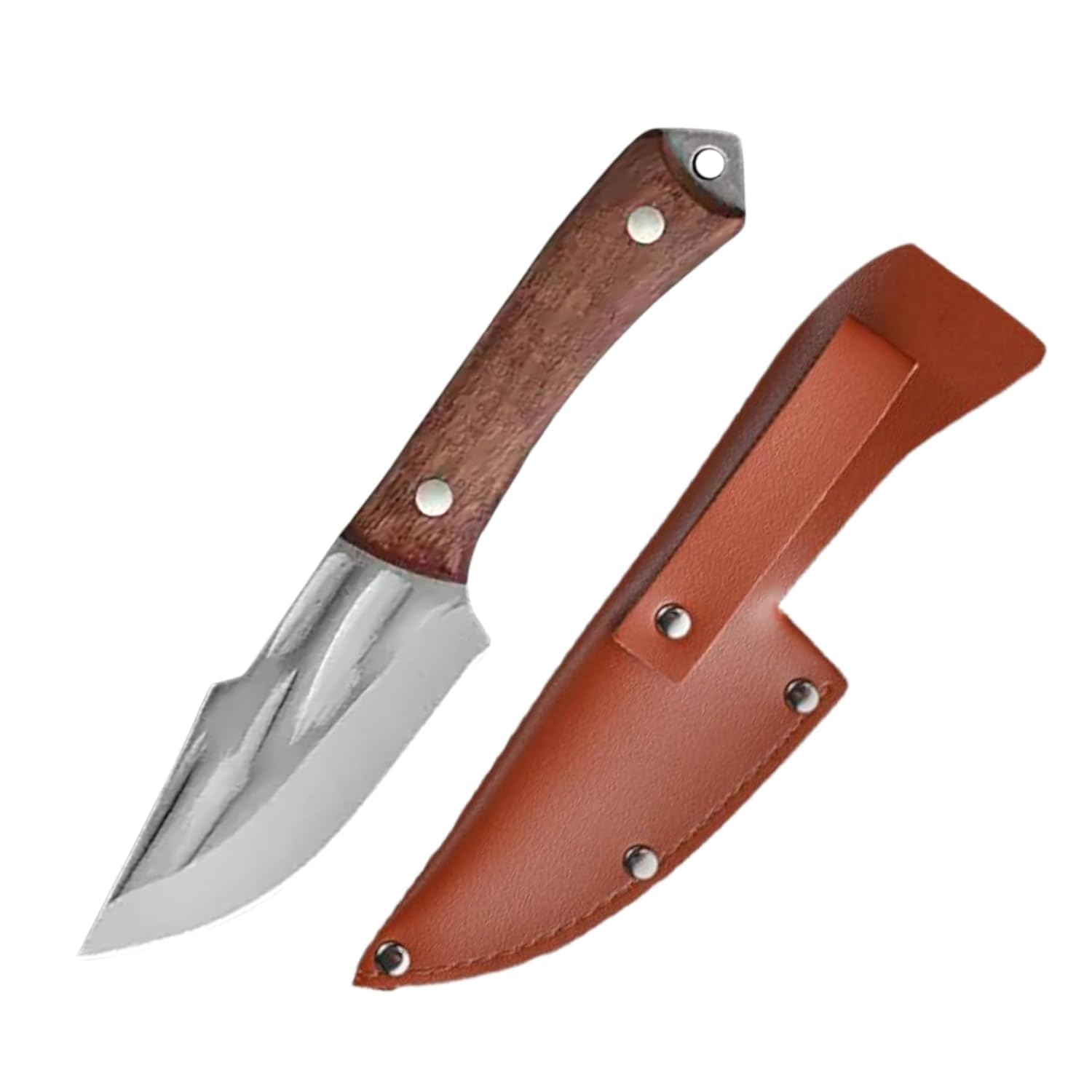SAPIENT Japanese Style Mini Pocket Kitchen Knife with Sheath - Ebony Handle - Perfect for Fruit, Vegetable Slicing, Chopping for Outdoor Camping & Restaurant (25c) (B0DBLK1YWZ) Amazon Price History, Amazon Price Tracker