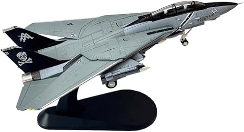 Miniatura 5 de Escala 1100 Grumman F-14 F-14A F-14B F-14D Tomcat Avión de combate de metal militar fundido a presión modelo de avión de regalo F-14B