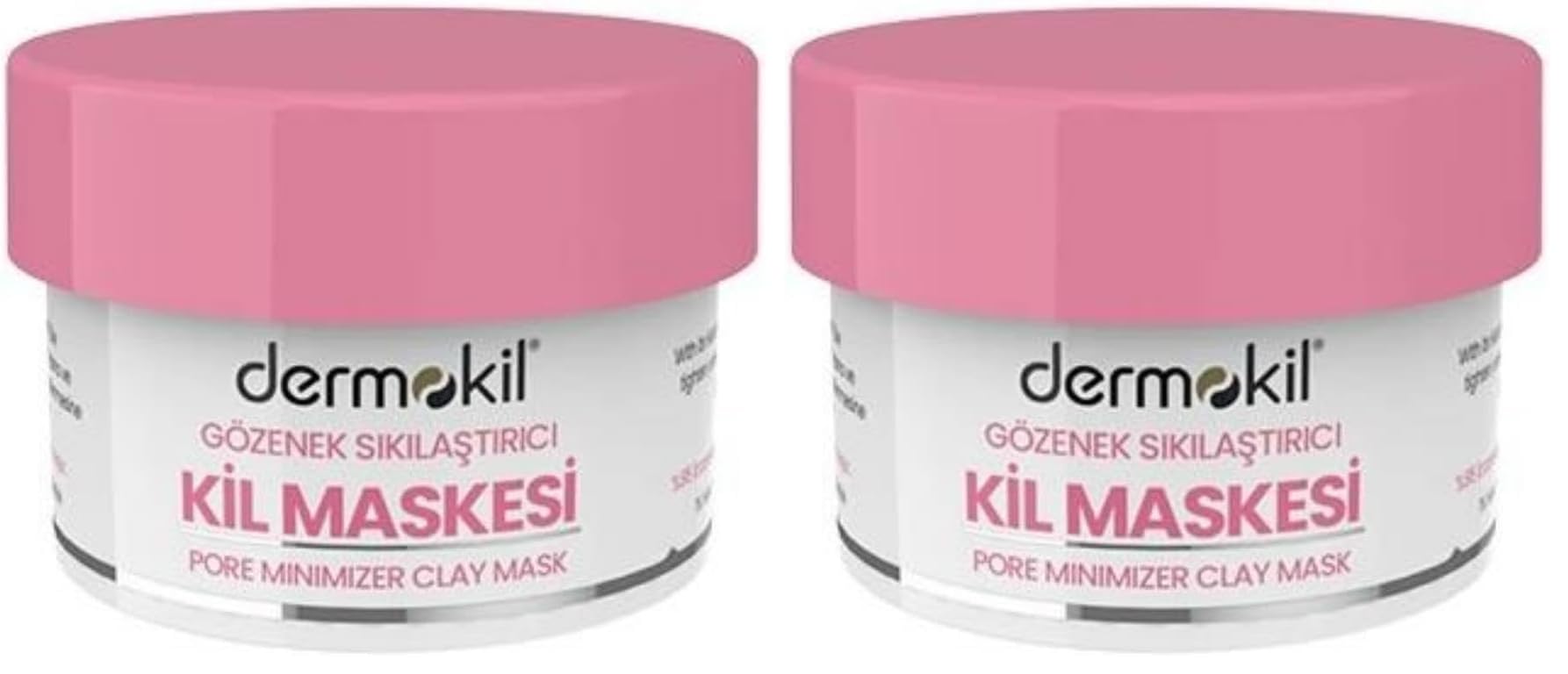 Dermokil Gözenek Sıkılaştırıcı Kil Maskesi 50 ml (2 paketi)
