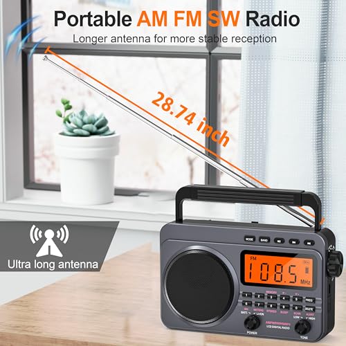 Sunoony 4000Mah Noaa Weather Alert Radio thumb #2