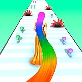 100% Ads Free Version Hair Queen Challenge Run Race 3d Game 2024 new Hair salon game for long hair cut & style to enjoy hair challenge race for longer hair runner dye growth hair game with fun race hair challenge running