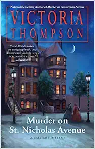 Murder on St. Nicholas Avenue: A Gaslight Mystery book cover