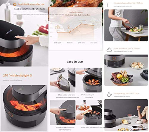 AJIEYMXD 5QT Air Fryer Review (2025): Oilless Cooking & Healthy 4 AJIEYMXD 5QT Large Air Fryer XL multifunctional use