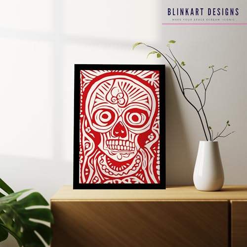 Image of BLINKART Trendy Abstract Wall Art Painting Print Design | Aesthetic Wall Decor Photo Artwork Frame Decoration Hanging For Home Bedroom Living Room Office Wall Decor | T047 | 13x10 Inches