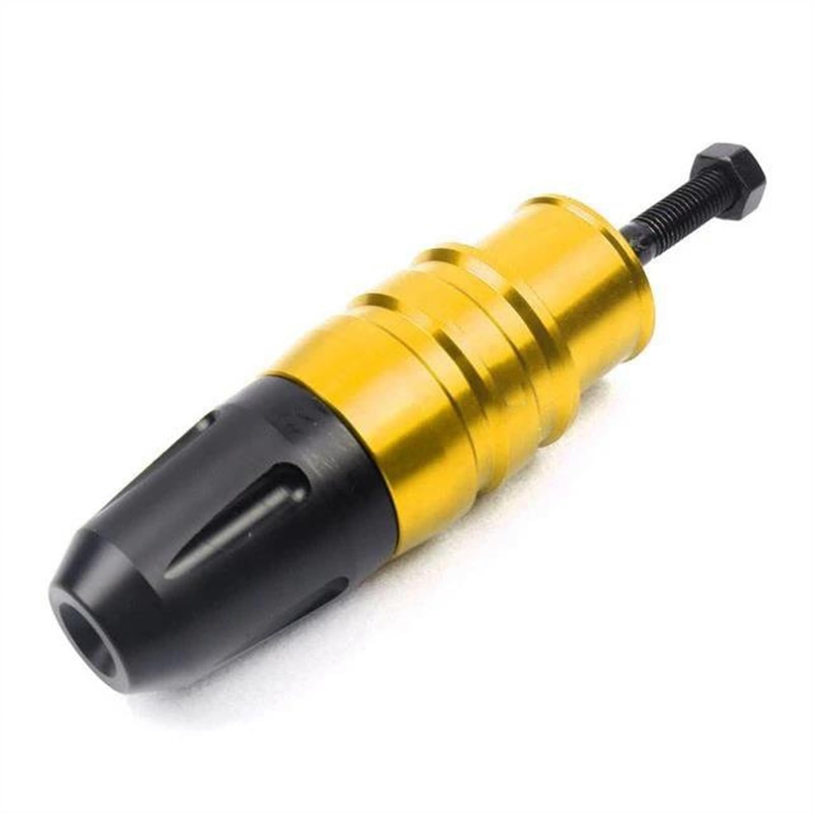 Deslizadores De Marco Protección contra caídas Para KAWASAKI Para Z750 Para Z 750 Motocicleta CNC Protección Contra Caídas Almohadillas Tope Deslizadores Escape Protector Choques(Gold)