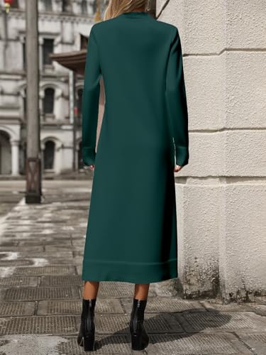 Long Sweater Dress for Women Loose Knitwear Striped Long Dresses Stylish Autumn and Winter Outfits2