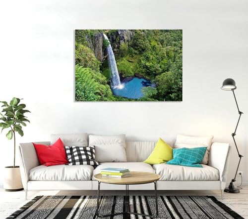 Tableau decoration murale salon pour raviver un mur blanc vide