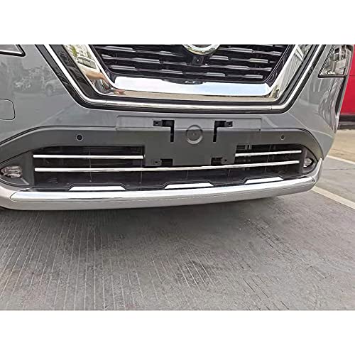 Beautost Fit For Nissan New Rogue 2021 2022 2023 S Sv Sl Chrome Front Grill Bumper Protector Cover Trim Abs #TOP6
