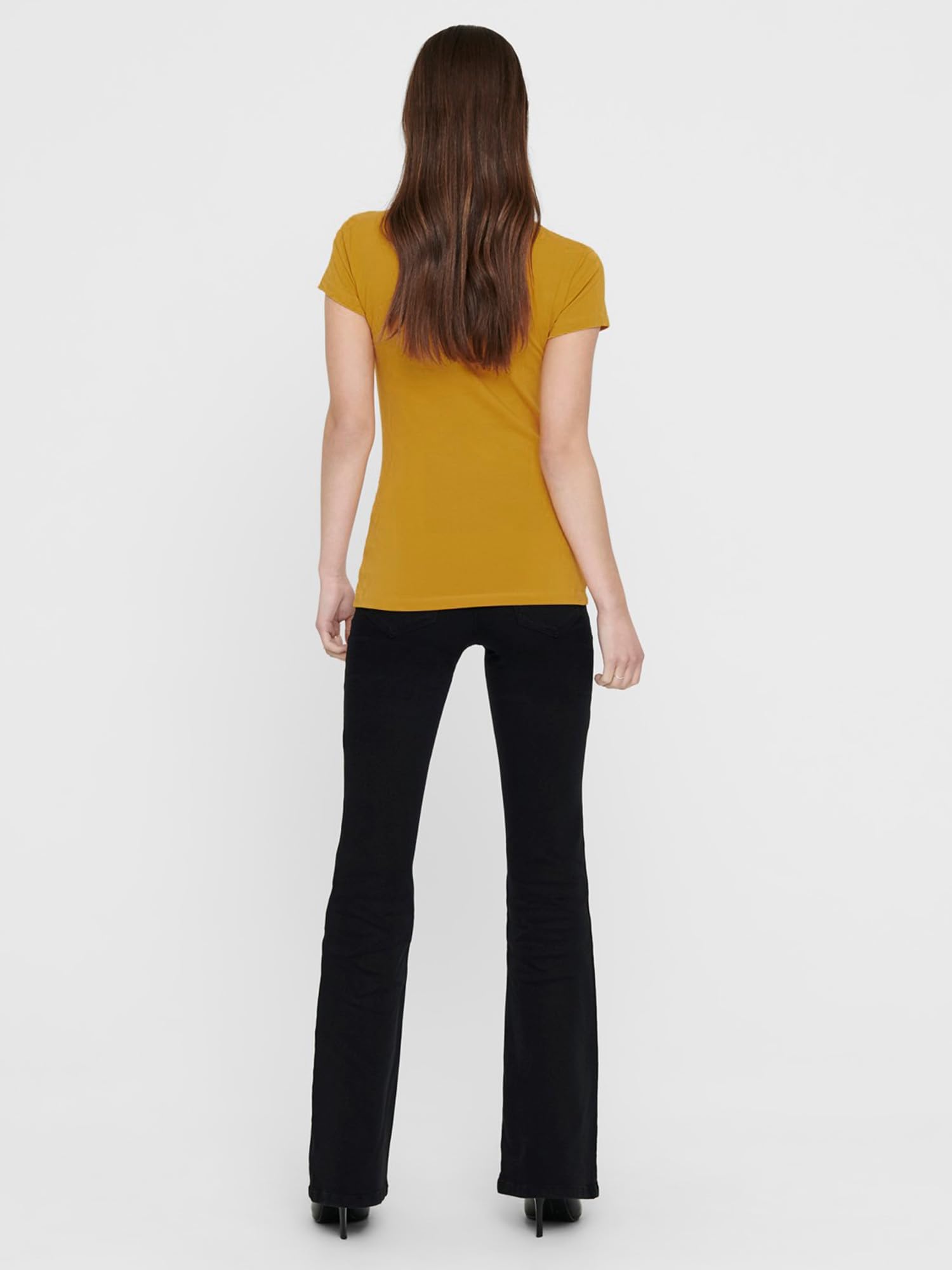 ONLY Magliette Estive Semplici A Manica Corta E Lunghe Per Donne, Confezione Da 3 Pezzi XS S M L XL 15209153