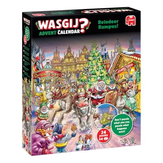 Wasgij Kerstmis adventskalender 2025