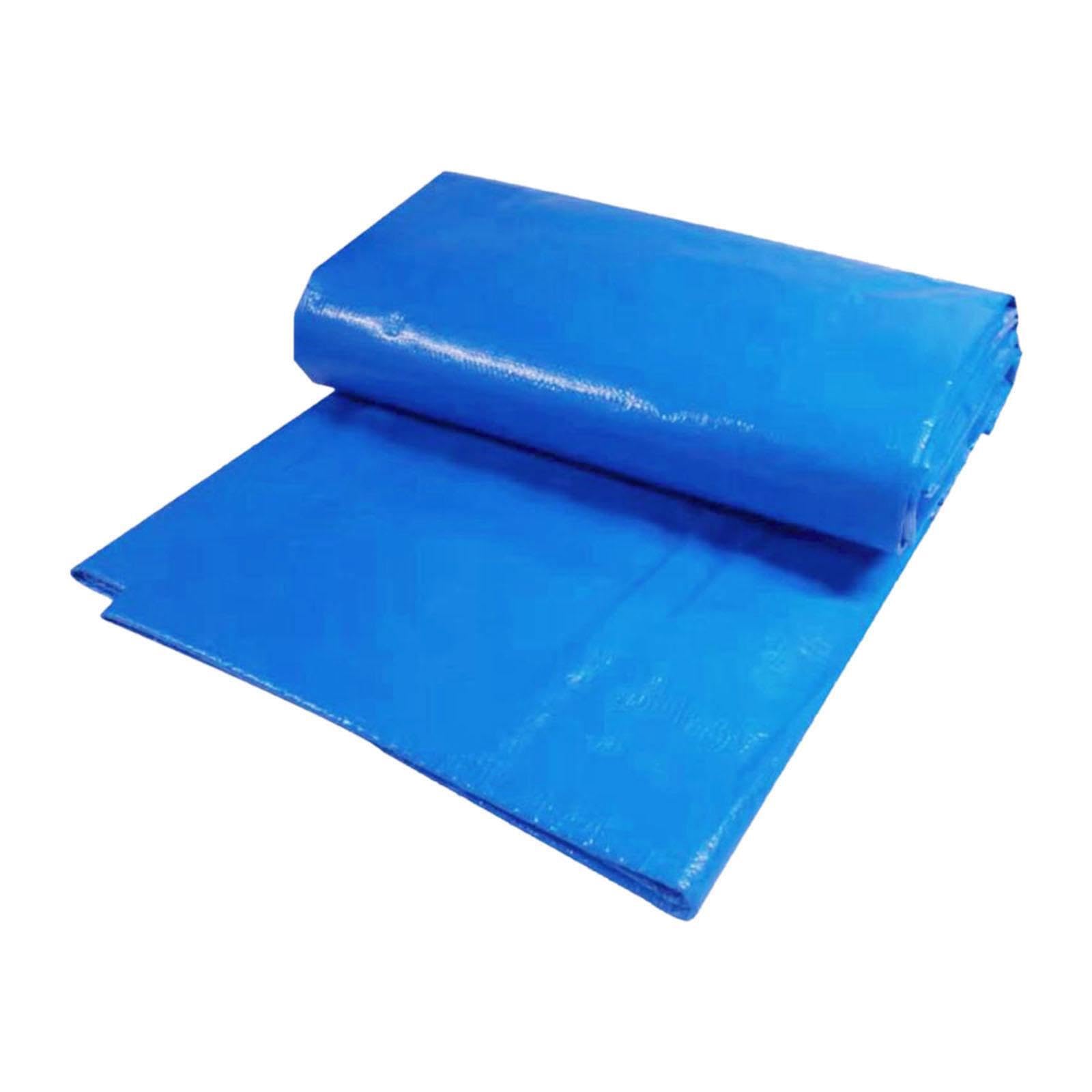 Accessori per teli di copertura per piscina – Telo,Blu,450x220cm | piscina antipioggia per famiglie che può essere piegato quando non è necessario