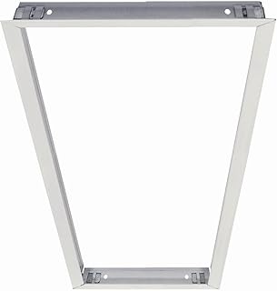 Nora Lighting NPDBL-14RFK-W 1 x 4 in. LED Edge-Lit & Back-Lit Panel for Recessed Mounting Flange Kit, White
