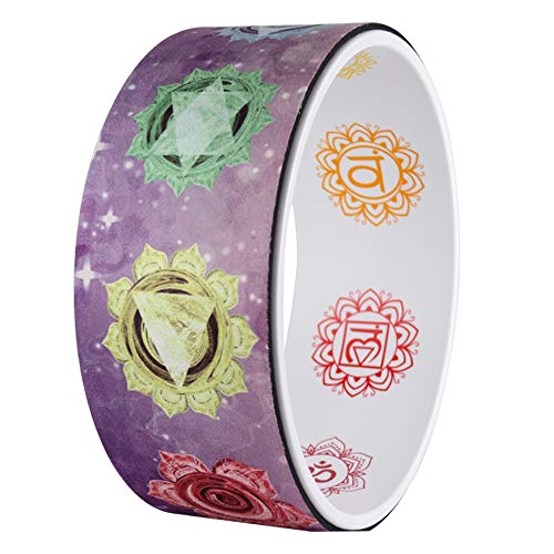 Yoga Wheel Suede Dharma Wheel Yoga Beginner Aids for Yoga 13